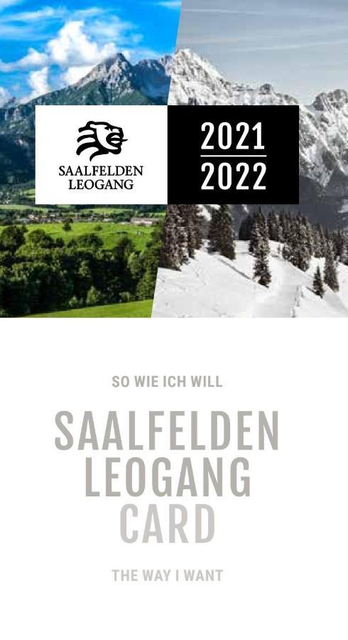 Ferienwohnung Tritscher Saalfelden Esterno foto